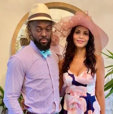 Kori Campfield with her husband Kofi Kingston